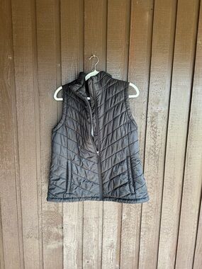 Columbia Black Quilted Packable Vest